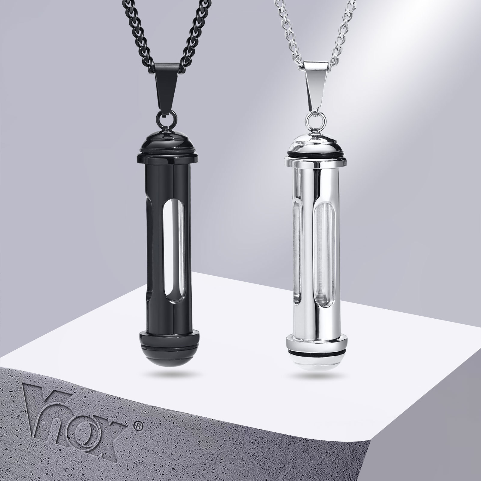 Cuban Link Chain 12Mm - Męskie naszyjniki Vnox ze stali nierdzewnej,