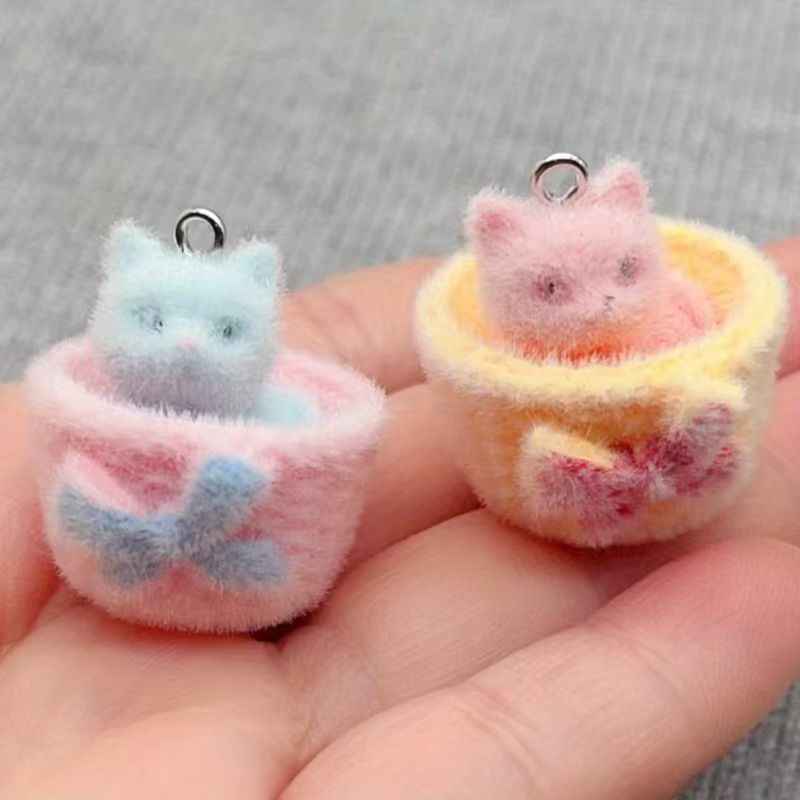 4 szt. zawieszek 3D z żywicy w – Earrings recenzja i cena