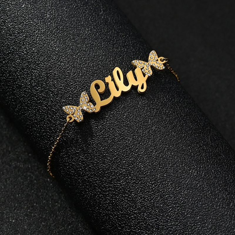 Atoztide Dostosowany zestaw bi – Custom Name Necklace Stainless Steel recenzja i cena