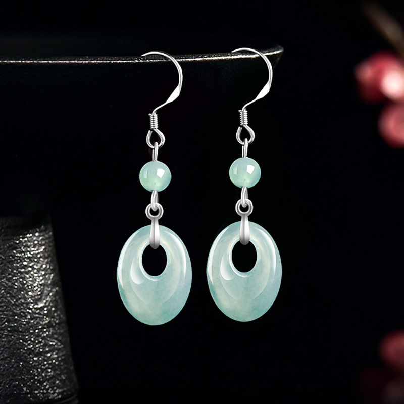 Kolczyki z jadeitu birmańskieg – Earrings recenzja i cena