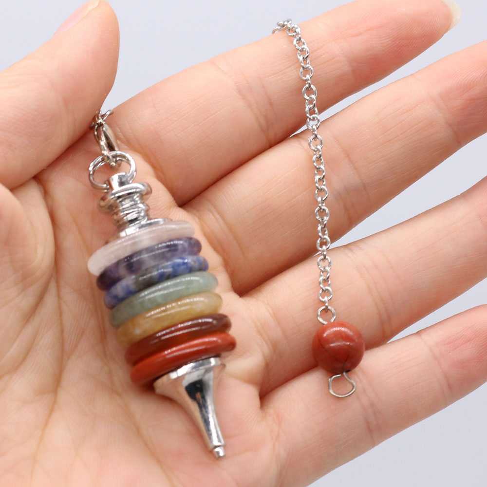 Wahadło z naturalnego kamienia – Crystal Pendant Necklace Natural Stone recenzja i cena