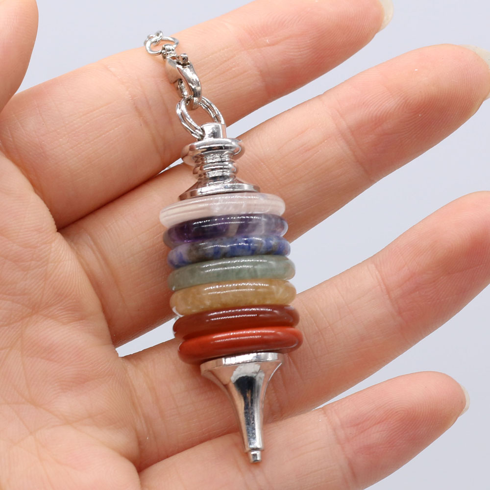 Wahadło z naturalnego kamienia – Crystal Pendant Necklace Natural Stone recenzja i cena