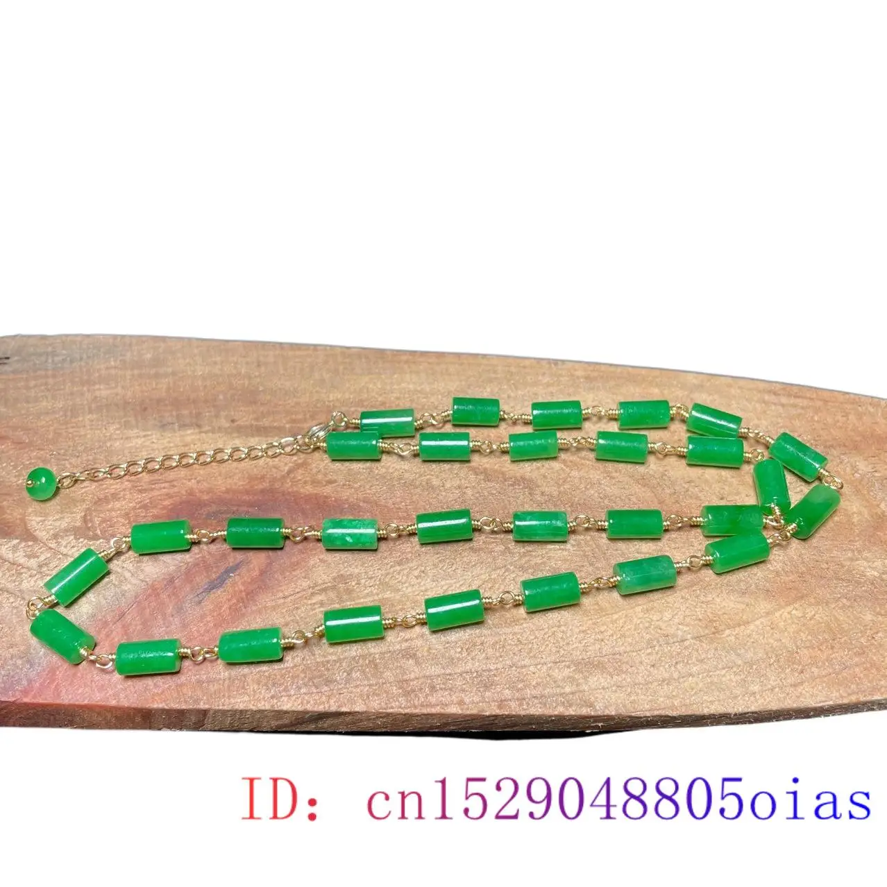 Zielony Jadeitowy Naszyjnik z  – Necklaces recenzja i cena