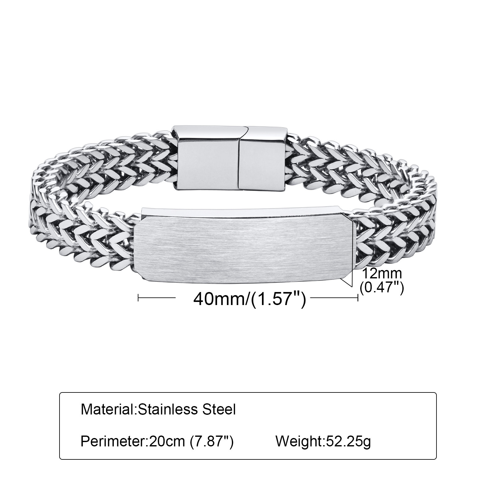 Bezpłatne personalizuj bransol – Cuban Link Chain 12Mm recenzja i cena