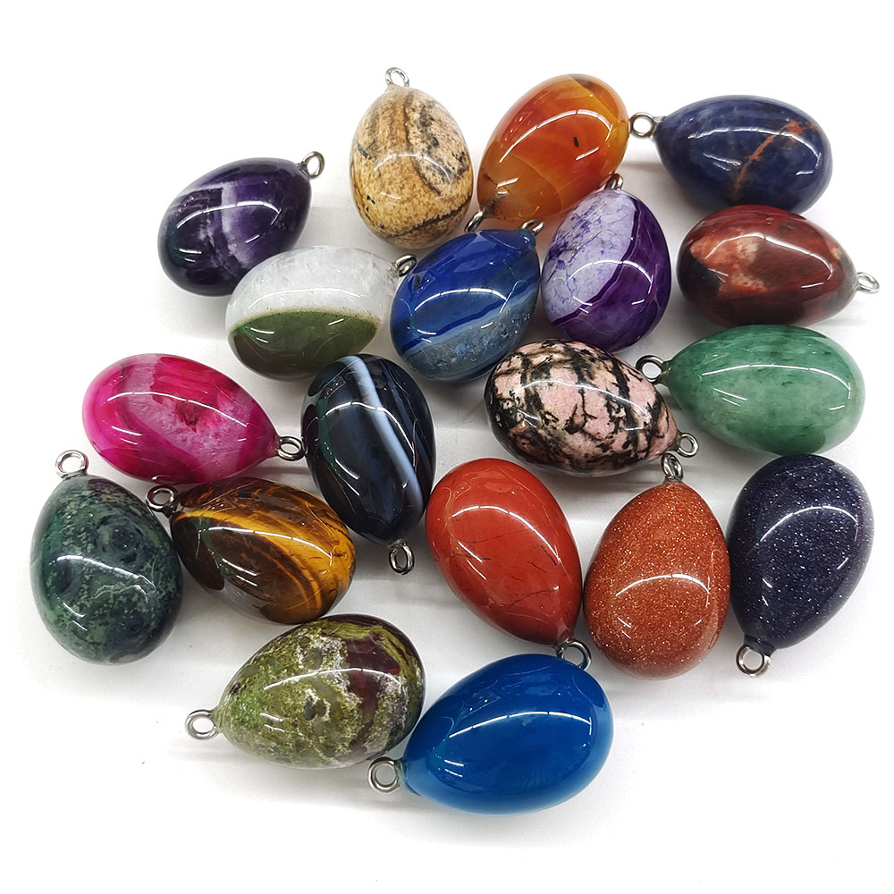 30x19mm Mini zawieszka w kszta – Crystal Pendant Necklace Natural Stone recenzja i cena