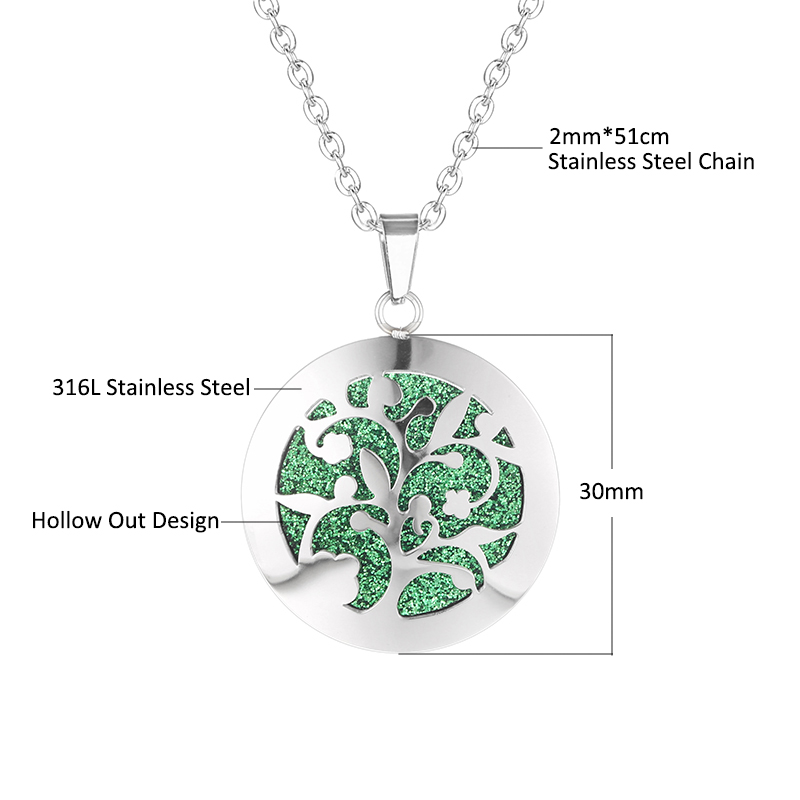 Nowy prosty aromaterapeutyczny – Heart Locket Necklace Photo recenzja i cena