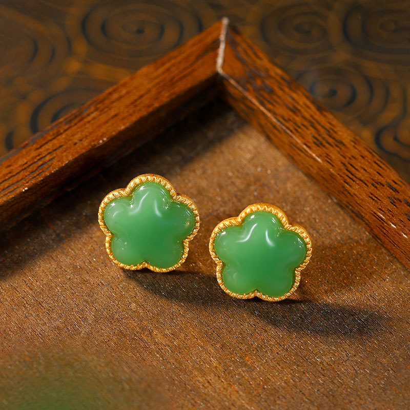 Zielone kolczyki z naturalnego – Earrings recenzja i cena