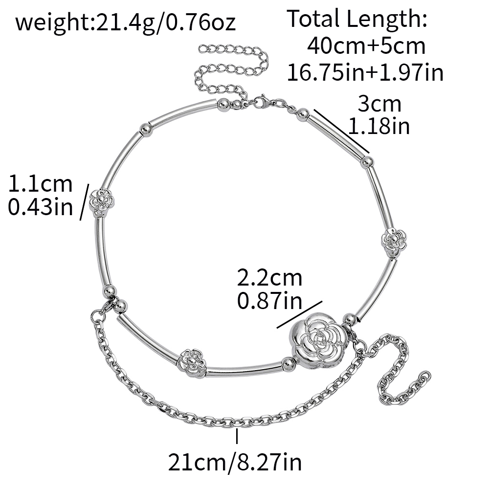 Naszyjnik w stylu Y2K, z motyw – Layered Pendant Necklace Aesthetic recenzja i cena