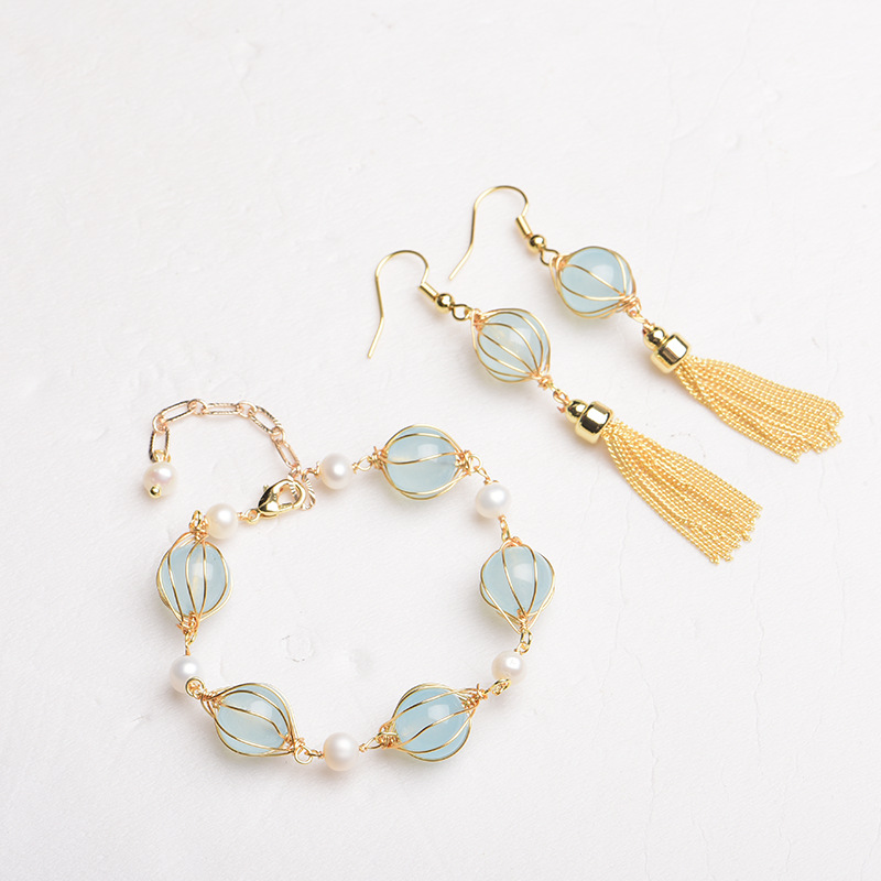 Kolczyki z niebieskiego natura – Earrings recenzja i cena