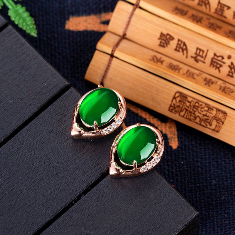 Naturalne jadeitowe kolczyki k – Earrings recenzja i cena