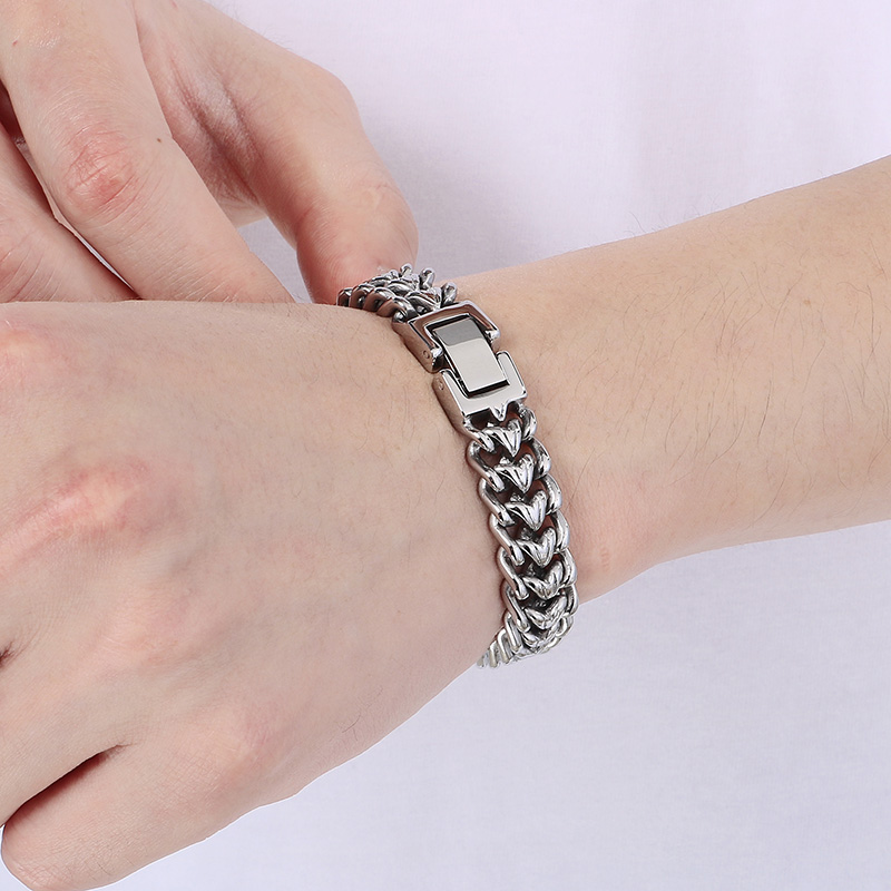 KALEN Błyszcząca Bransoletka M – Cuban Link Chain 12Mm recenzja i cena