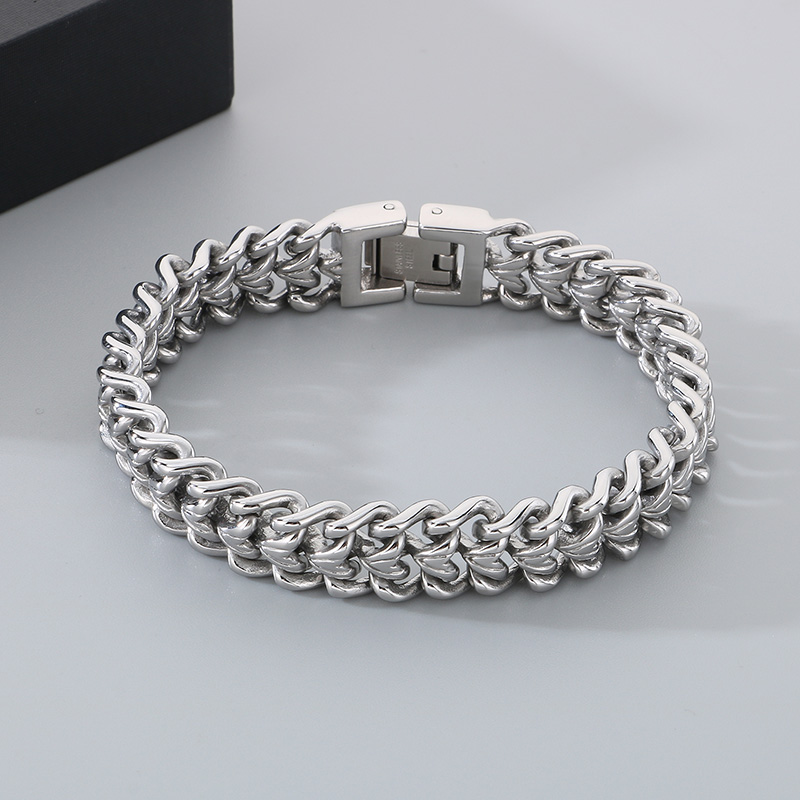 KALEN Błyszcząca Bransoletka M – Cuban Link Chain 12Mm recenzja i cena