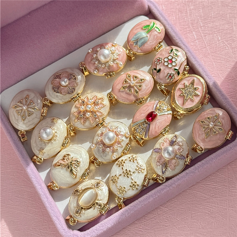 HangZhi Emaliowany Romantyczny – Heart Locket Necklace Photo recenzja i cena