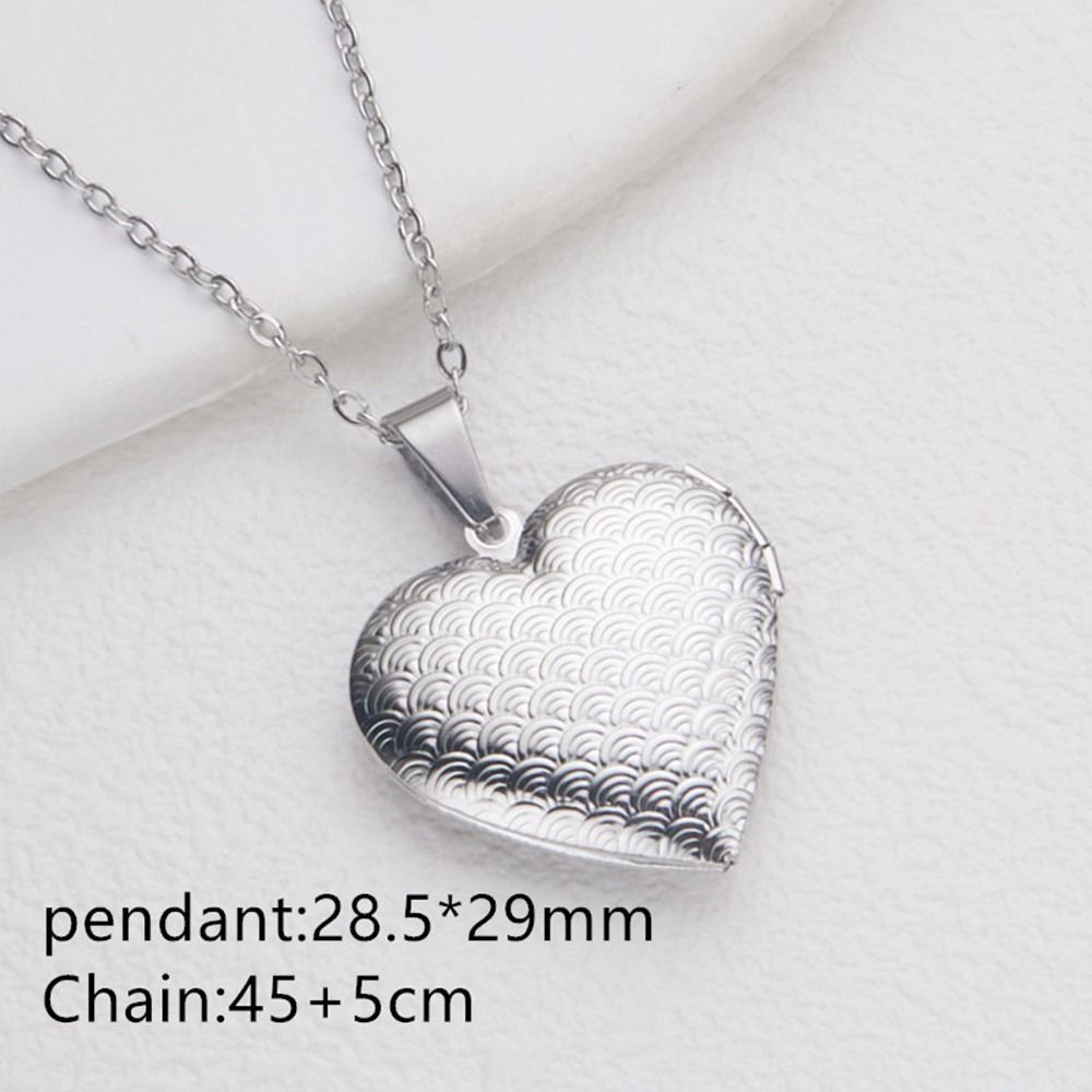 Naszyjnik DIY zdjęcie medalion – Heart Locket Necklace Photo recenzja i cena